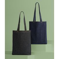 Nutshell® Denim ‘flat base’ shopper