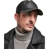 Flexfit by Yupoong Leather trucker
