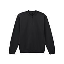 Softstyle™ midweight adult fleece 1/4-zip sweatshirt