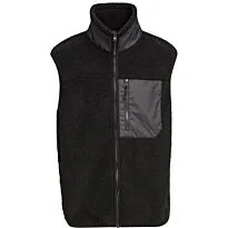 Bonded sherpa vest