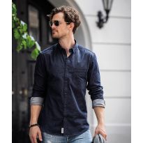 Nimbus Torrance slim fit – raw and stylish denim shirt