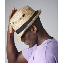 Beechfield Straw summer trilby