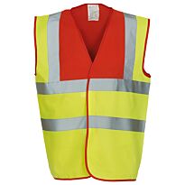 Hi-vis 2-band-and-braces waistcoat