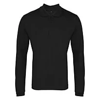 Long sleeve Coolchecker piqué polo