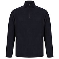 ¼ zip microfleece jacket