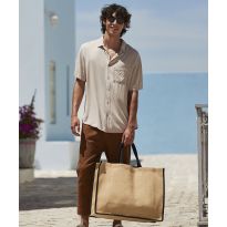 Westford Mill Natural starched jute market shopper