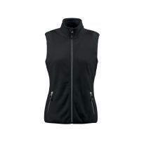 Printer Red Ladies Sideflip Fleece Vest