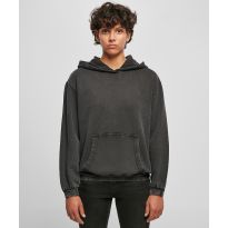 Build Your Brand Women's acid washed oversized hoodie