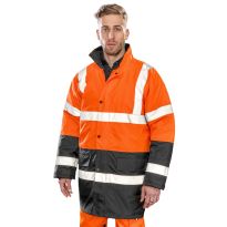 Result Core Motorway two-tone safety coat