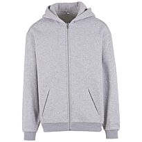 Loose-fit zip hoodie