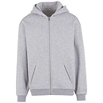 Loose-fit zip hoodie
