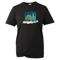 Bitcoin vs Dollar Four-in-a-Row Tee