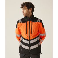 Regatta High Visibility Hi-Vis X-Pro 3-layer softshell jacket (Class 2)
