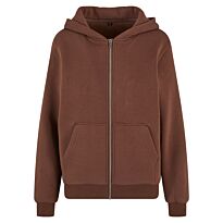 Women’s fluffy zip hoodie