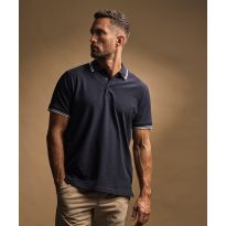 Tee Jays Luxury stripe stretch polo (1407)