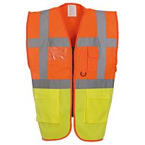 Multifunctional executive hi-vis waistcoat