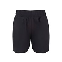 Kids double-layer sports shorts