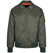 Collar bomber jacket