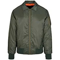 Collar bomber jacket