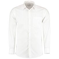 Poplin shirt long-sleeved
