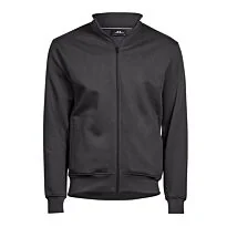 Full-zip sweat cardigan