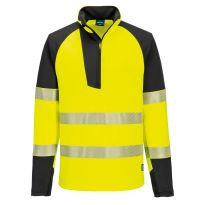 Portwest PW3 Hi-vis ¼-zip sweatshirt (T172)