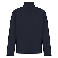 Premium piqué 1/4-zip top