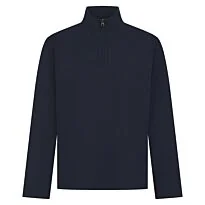 Premium piqué 1/4-zip top