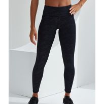 Women's TriDri® performance camo leggings full-length