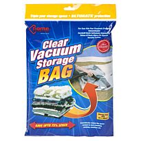 Clear vacuum storage bag