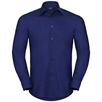 Long sleeve easycare tailored Oxford shirt