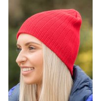 Result Winter Essentials Cotton knitted beanie hat