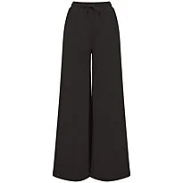 Women's sustainable fashion wide leg joggers