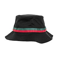 Stripe bucket hat