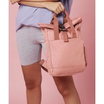 Bagbase Recycled mini twin handle roll-top backpack