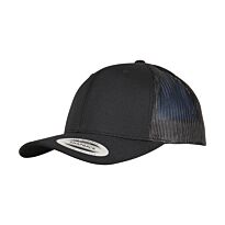 Trucker recycled polyester fabric cap