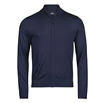 Full-zip knit
