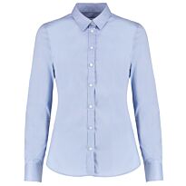 Women's stretch Oxford shirt long-sleeved