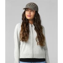Beechfield Leopard print 6-panel cap