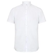 Modern short sleeve Oxford shirt