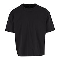 Cropped oversize tee