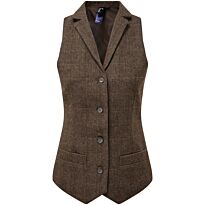 Women's herringbone waistcoat