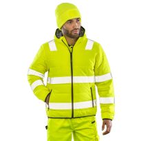 Result Recycled Recycled ripstop padded safety jacket