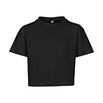 Girls cropped Jersey tee