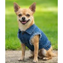Portman & Pooch Dog’s denim jacket