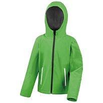 Core junior TX performance hooded softshell jacket