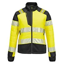 Women’s PW3 Hi-vis hybrid baffle jacket