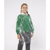 Home & Living Kids emergency hooded plastic poncho