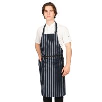 Dennys Woven Butchers Stripe Apron