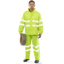 Result Safeguard High-viz waterproof suit